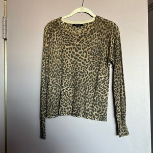 Cheetah Print Sweater